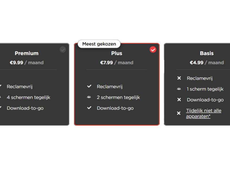 Videoland Pakketten (1)