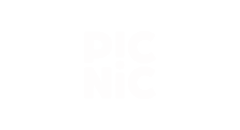 Picnic Logo White